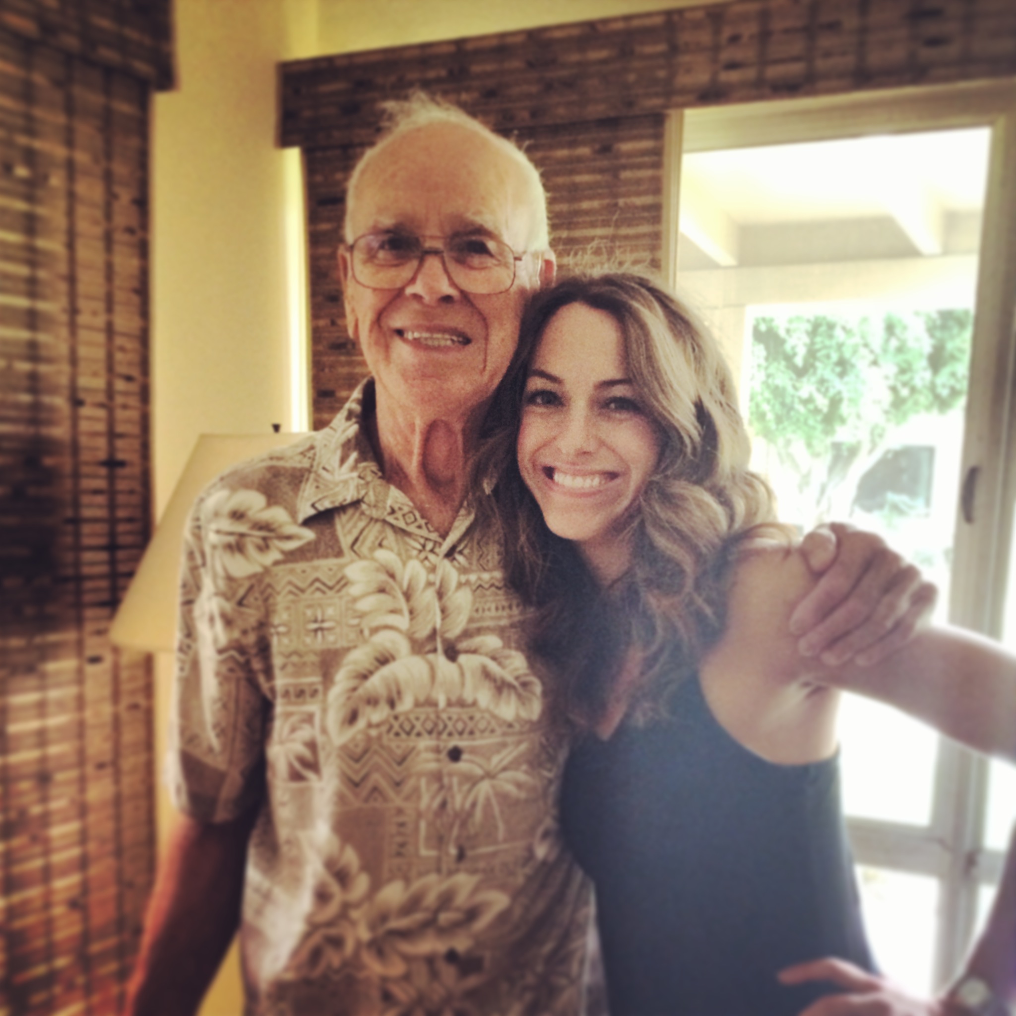 Dani with Grandpa